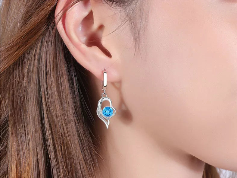 Crystal Zircon Earrings