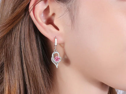 Crystal Zircon Earrings